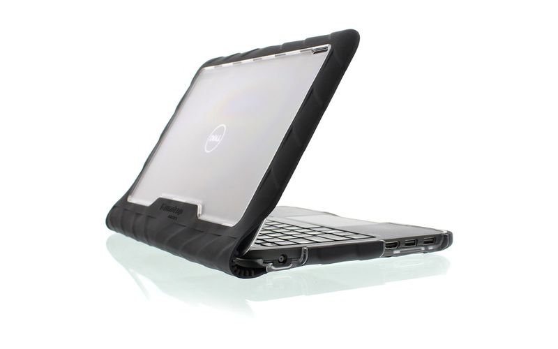 Gumdrop DropTech Dell Latitude 11" 3190 Case - For Dell Notebook, Chromebook - Black, Clear - Shock Resistant, Drop Resistant