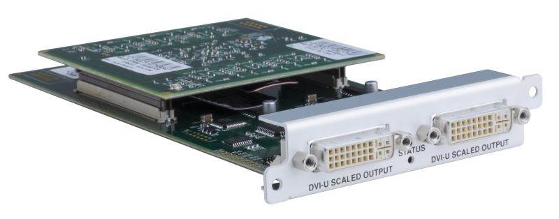 2x Output Module DVI-U via DVI-I w Scaling HDCP Compliant