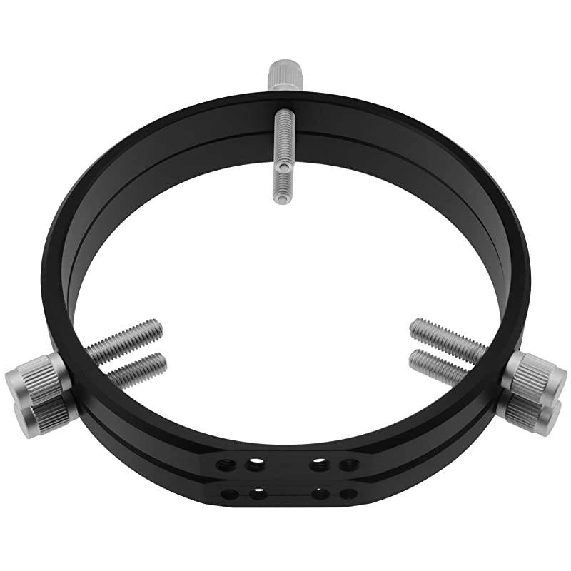 Adjustable Guiding Scope Rings 152 mm Inside Diameter Pair for Telescope Tube Diameter or Finders 95 to 150mm