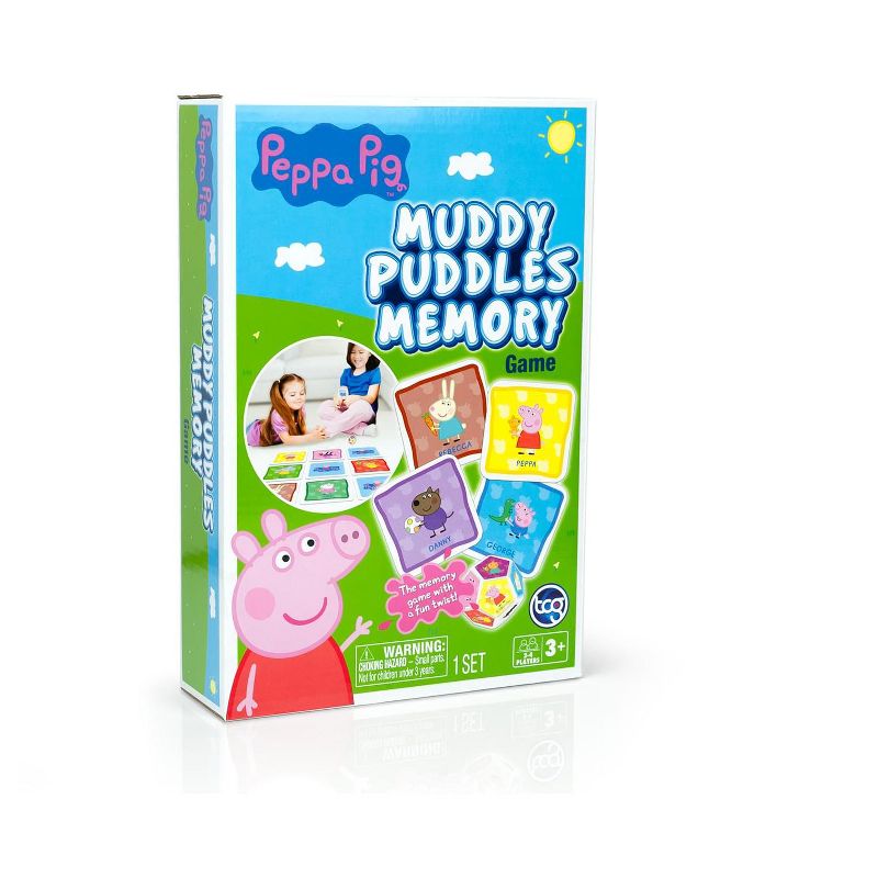 Peppa Pig Muddy Puddles Memory Card Game