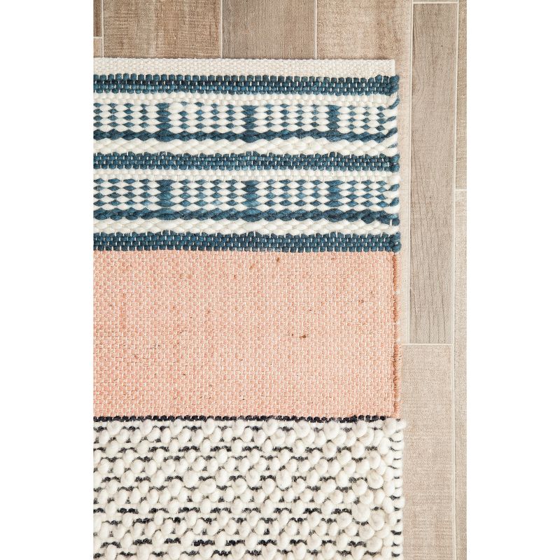 5'X7' Shapes Woven Area Rug - Anji Mountain