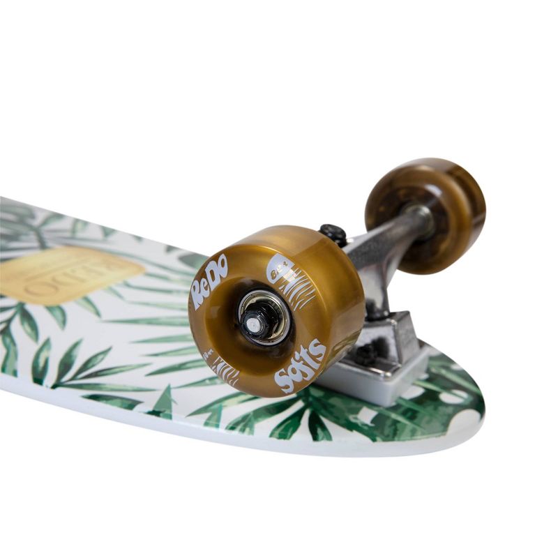 ReDo Skateboard 24" Shorty Green Palm Cruiser Skateboard