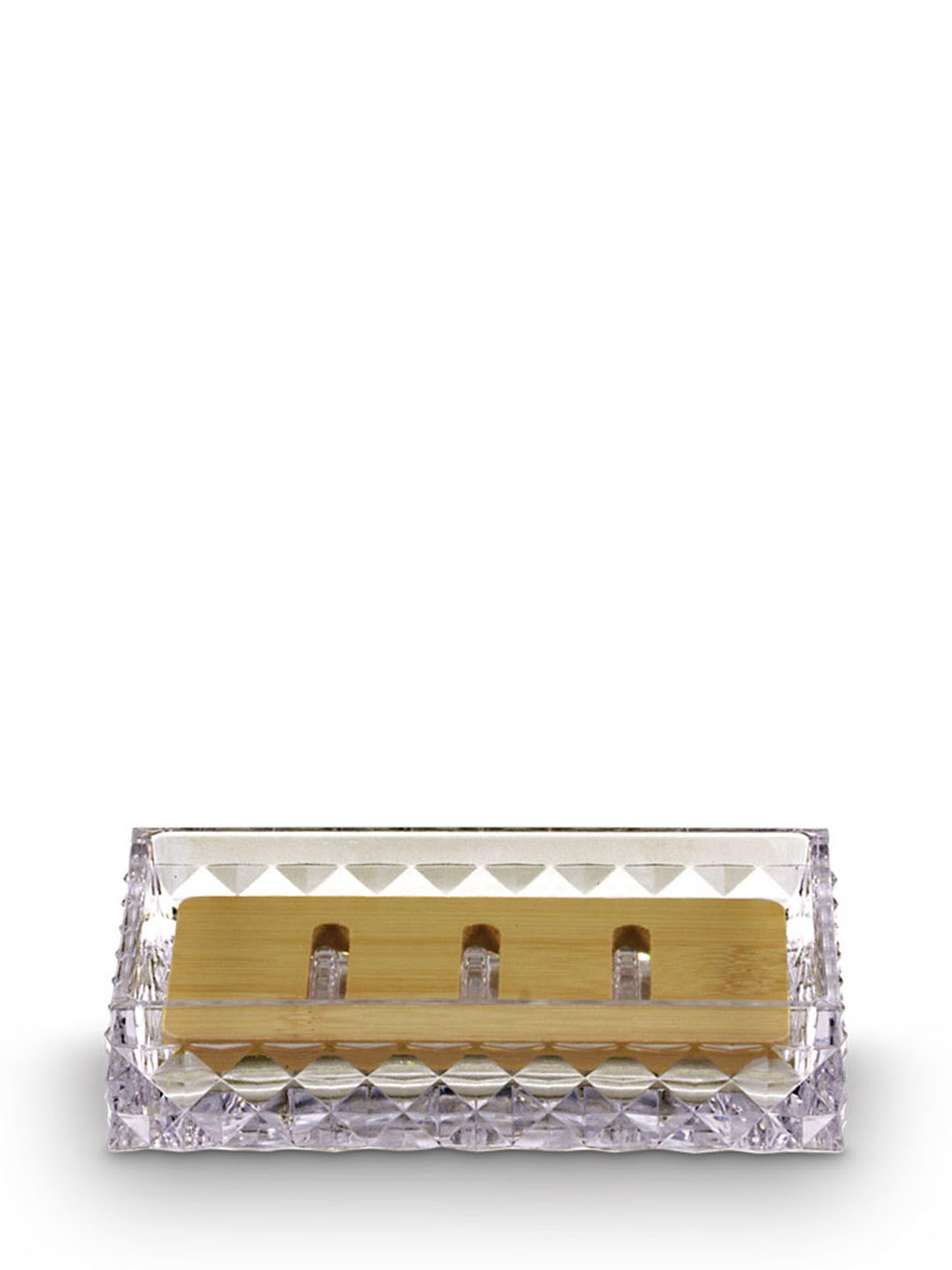 Freelance Transparent SAN material (Styrene Acrylonitrile) Set of 4 Bathroom Accessories