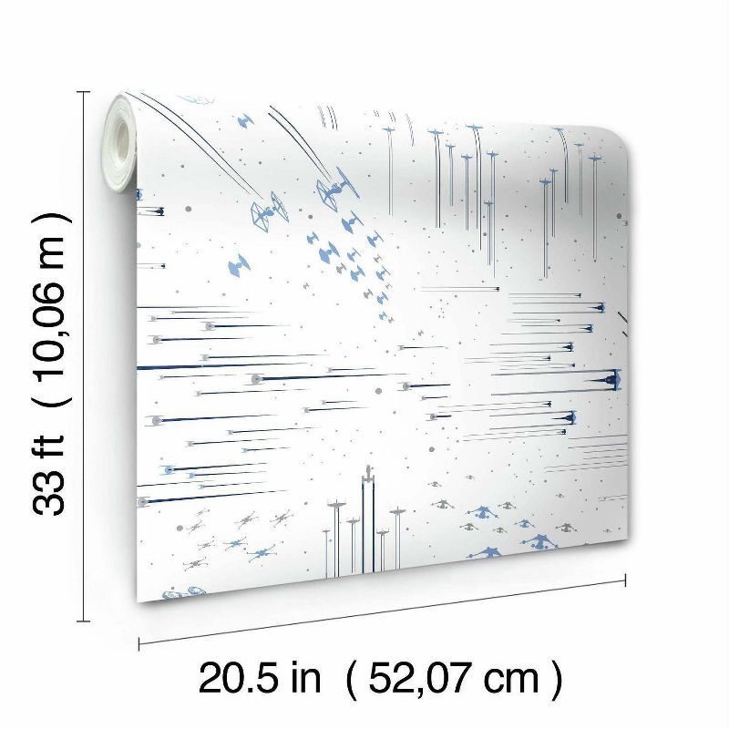 Star Wars: Galactic Battles Peel and Stick Wallpaper - RoomMates