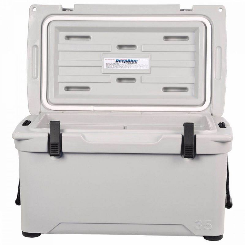 Engel 25 High Performance 5.28 Gallon 24 Can Roto Molded Ice Cooler, Haze Gray