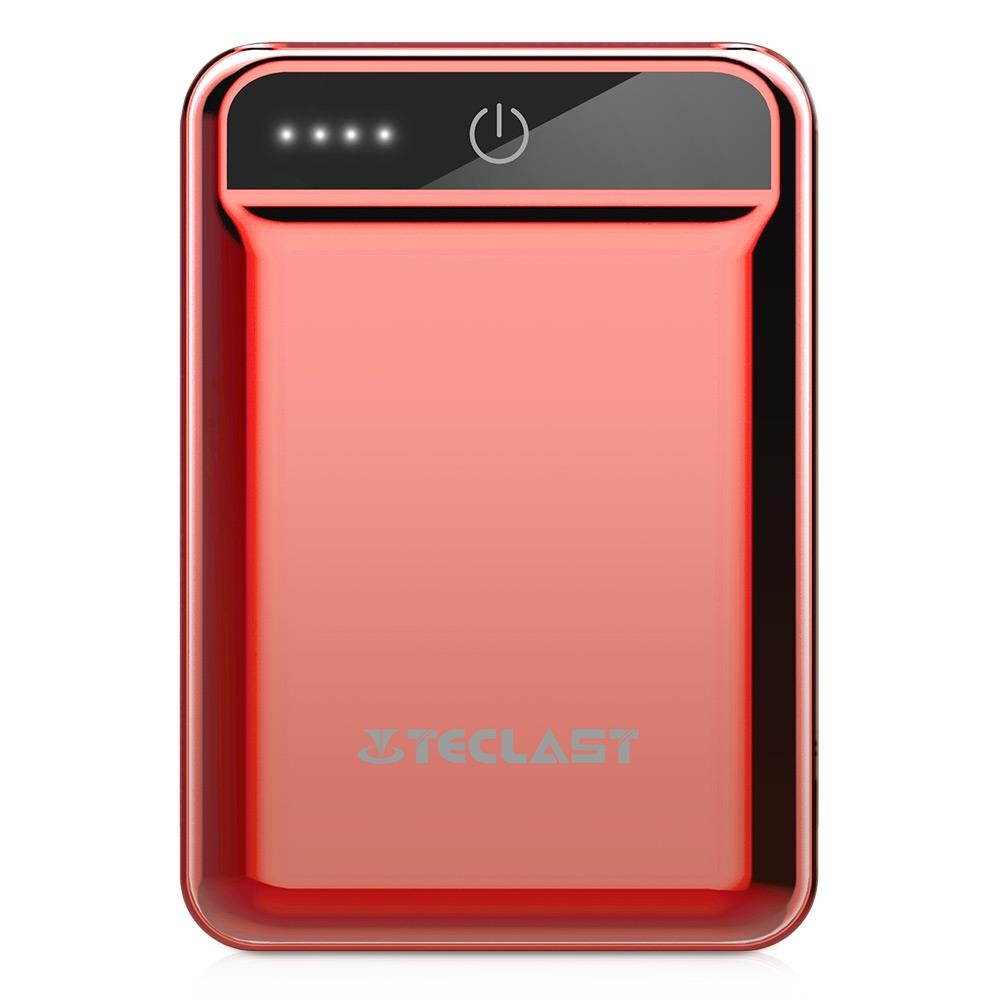 Power Bank 10000mAh High Capacity External Battery Pack Powerbank Cell Phone Battery Backup Charger with Dual Input & Output Compatible iPhone X 8 7 Plus, iPad Tablet & More