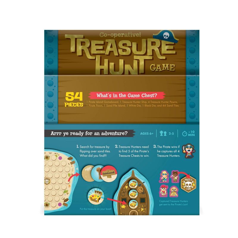 Chuckle & Roar Treasure Hunt Co-Op Family Board Game for Kids