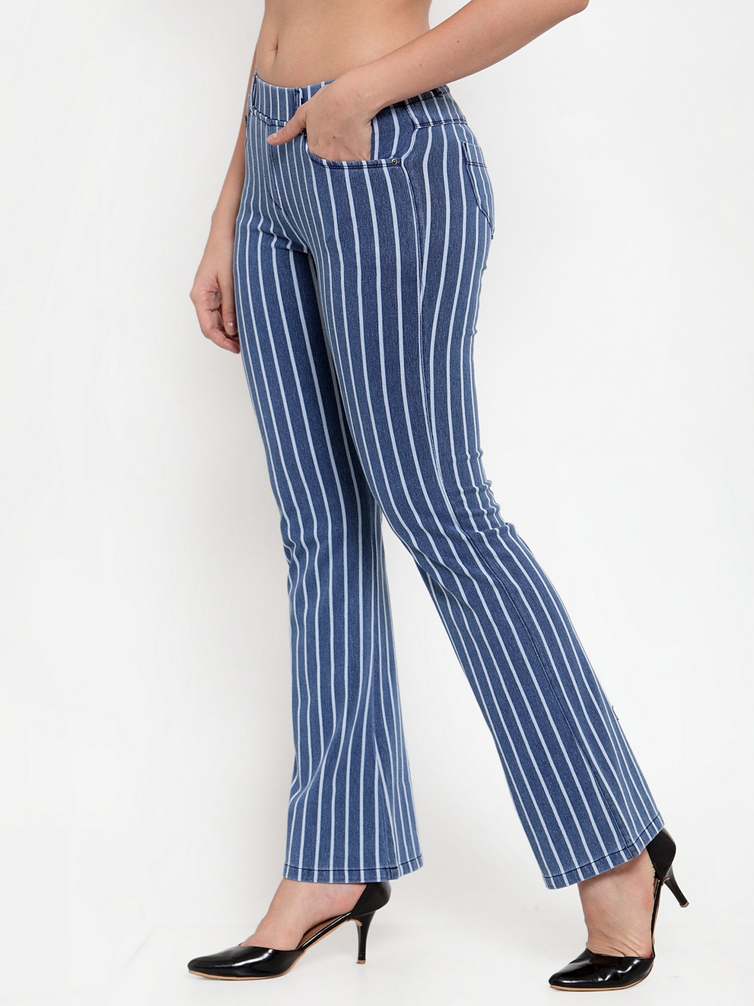 Westwood Blue Striped Trousers