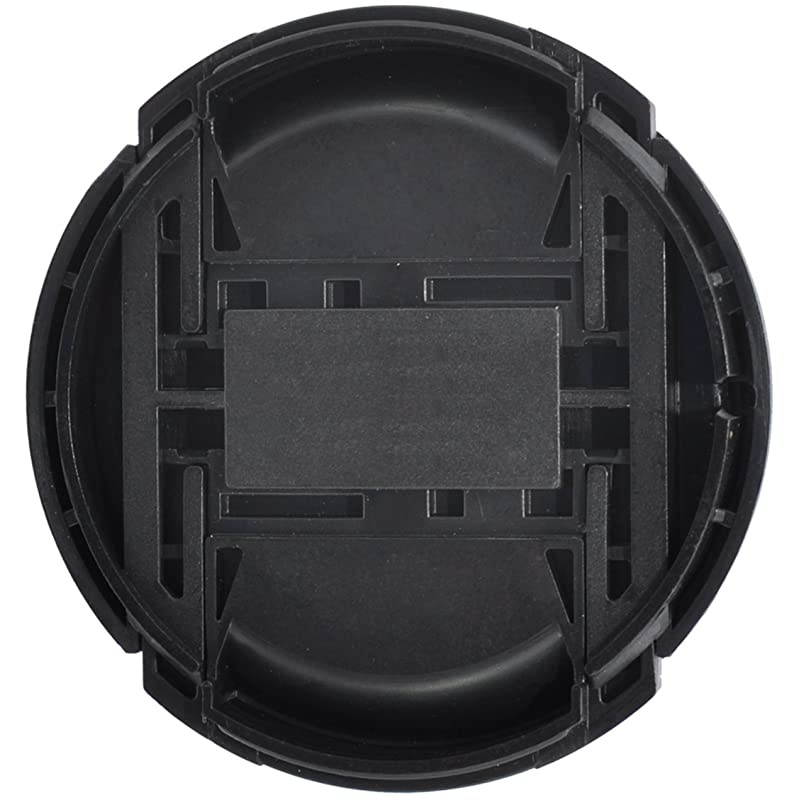 Universal SnapOn Lens Cap for Nikon 1855mm f3556G ED AFS DX Nikkor Zoom Lens + Cap Keeper + Microfiber Cleaning Cloth