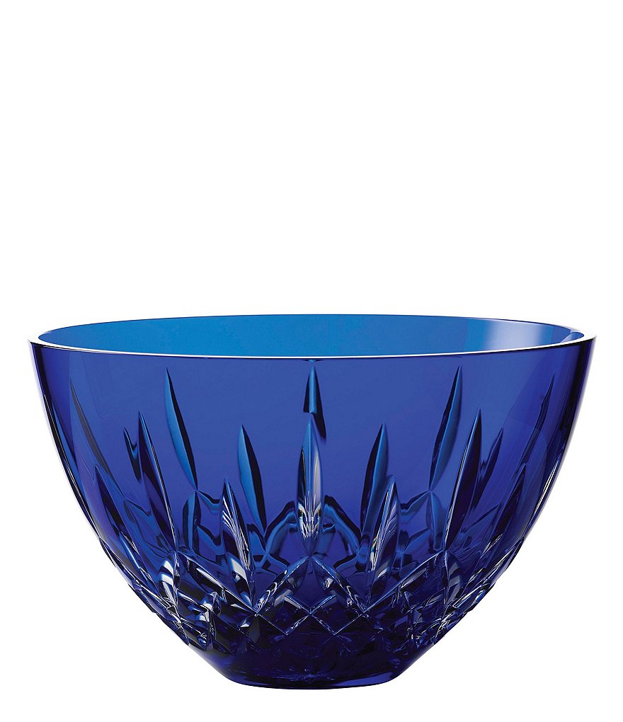 Waterford Crystal Lismore Blue Bowl, 8#double;