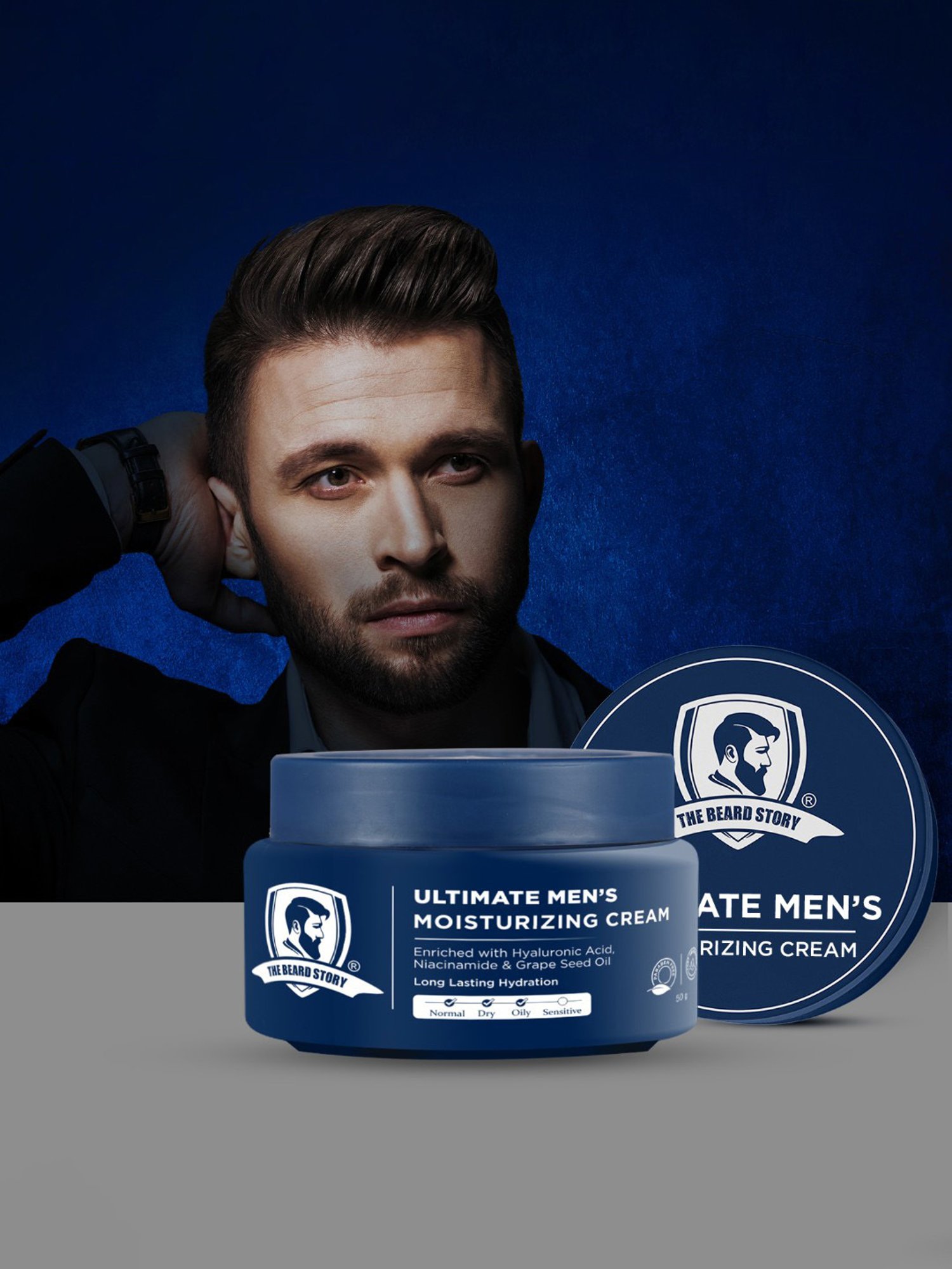 Ustraa Moisturising Cream for Oily Skin - 100 gm