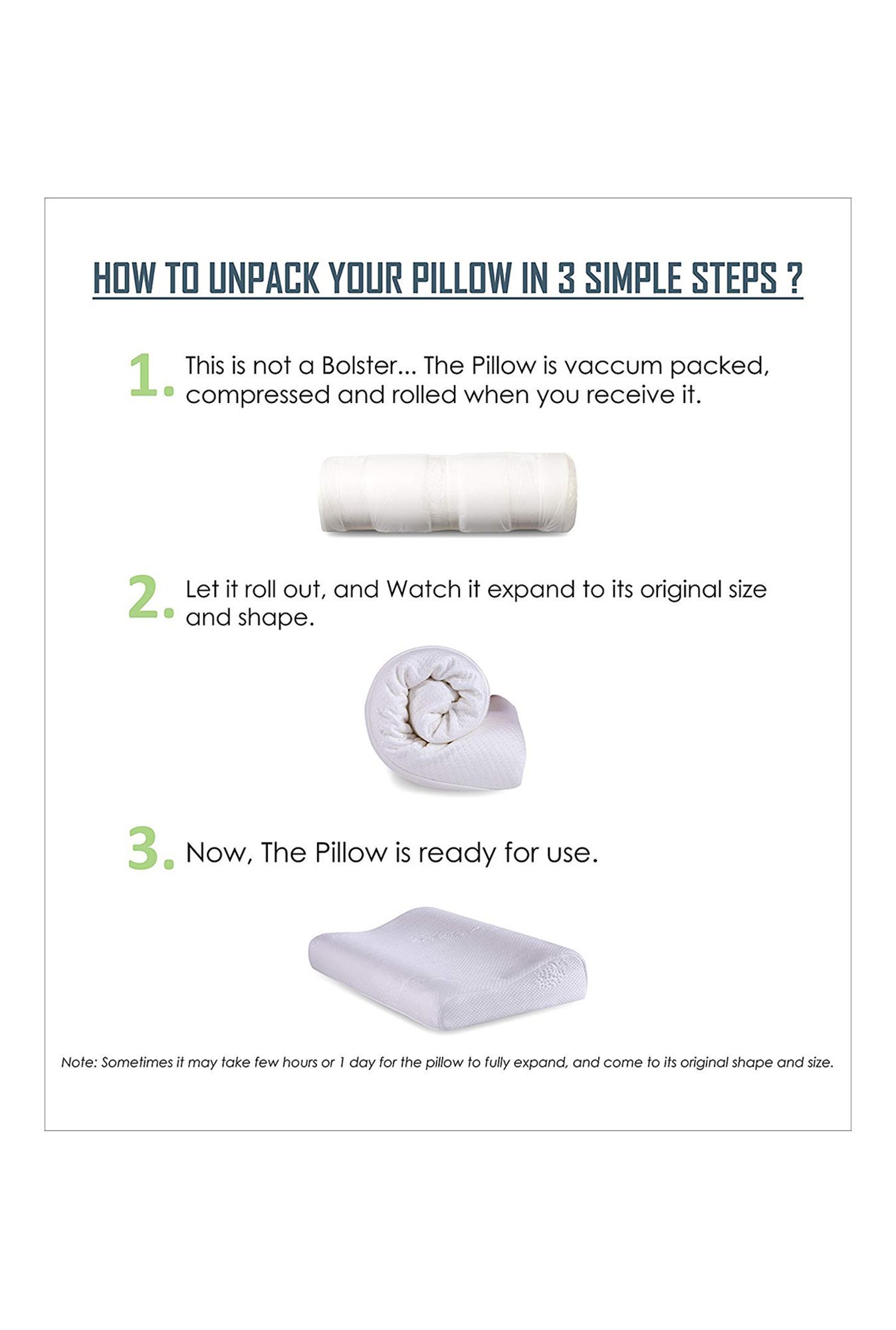 The White Willow Blue Woven Foam Contour Pillow - Set of 1