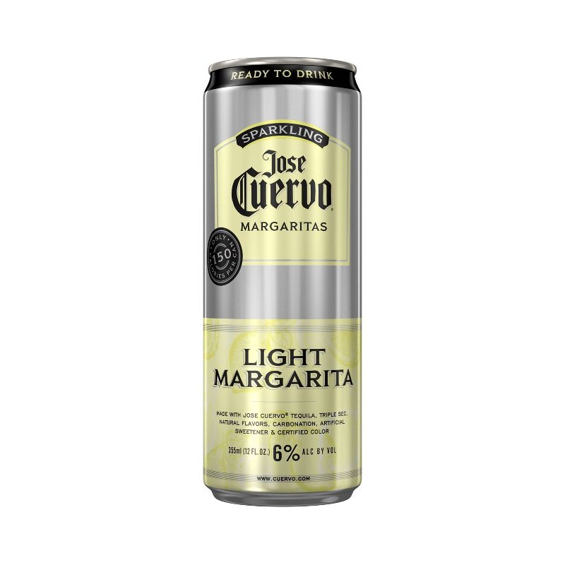 Jose Cuervo Sparkling Light Margarita Cocktail - 4pk/355ml Cans
