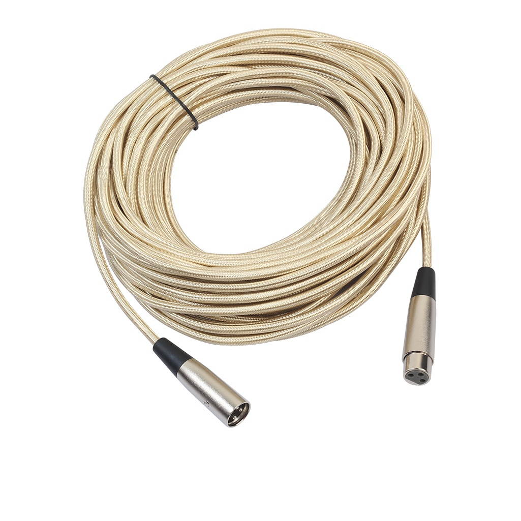 REXLIS BK2005G 1/ 1.8/ 3M XLR Canon Male to Female Microphone Audio Cable 3M