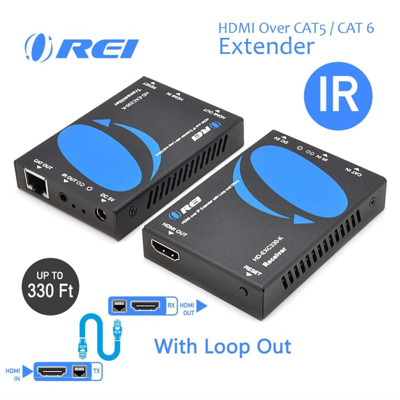 Comprehensive Cable and Connectivity CVE-TRX01 300M VGA AND AUDIO EXTENDER