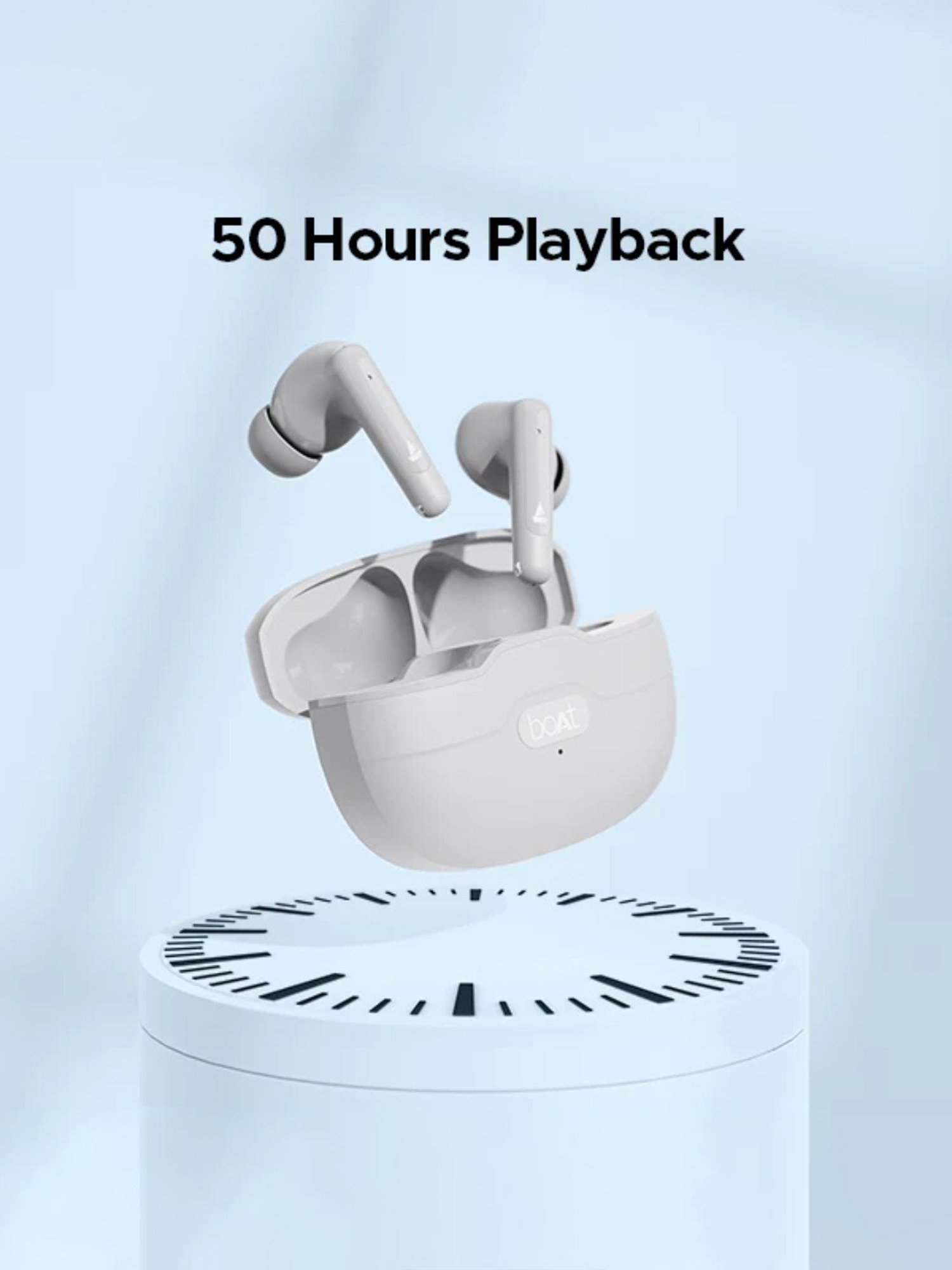 Boat Airdopes Unity ANC In Ear BT Earbuds with Up to 50H Total Playback