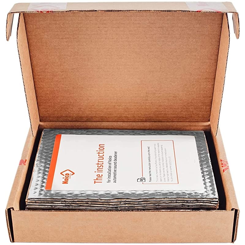 80 mil 10 sqft car Sound deadening mat Butyl Automotive Sound Deadener Audio Noise Insulation and dampening