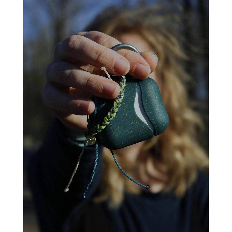 Pela Eco-Friendly Apple AirPods Gen 1&2 Case Compatible with Wireless Charging - Green