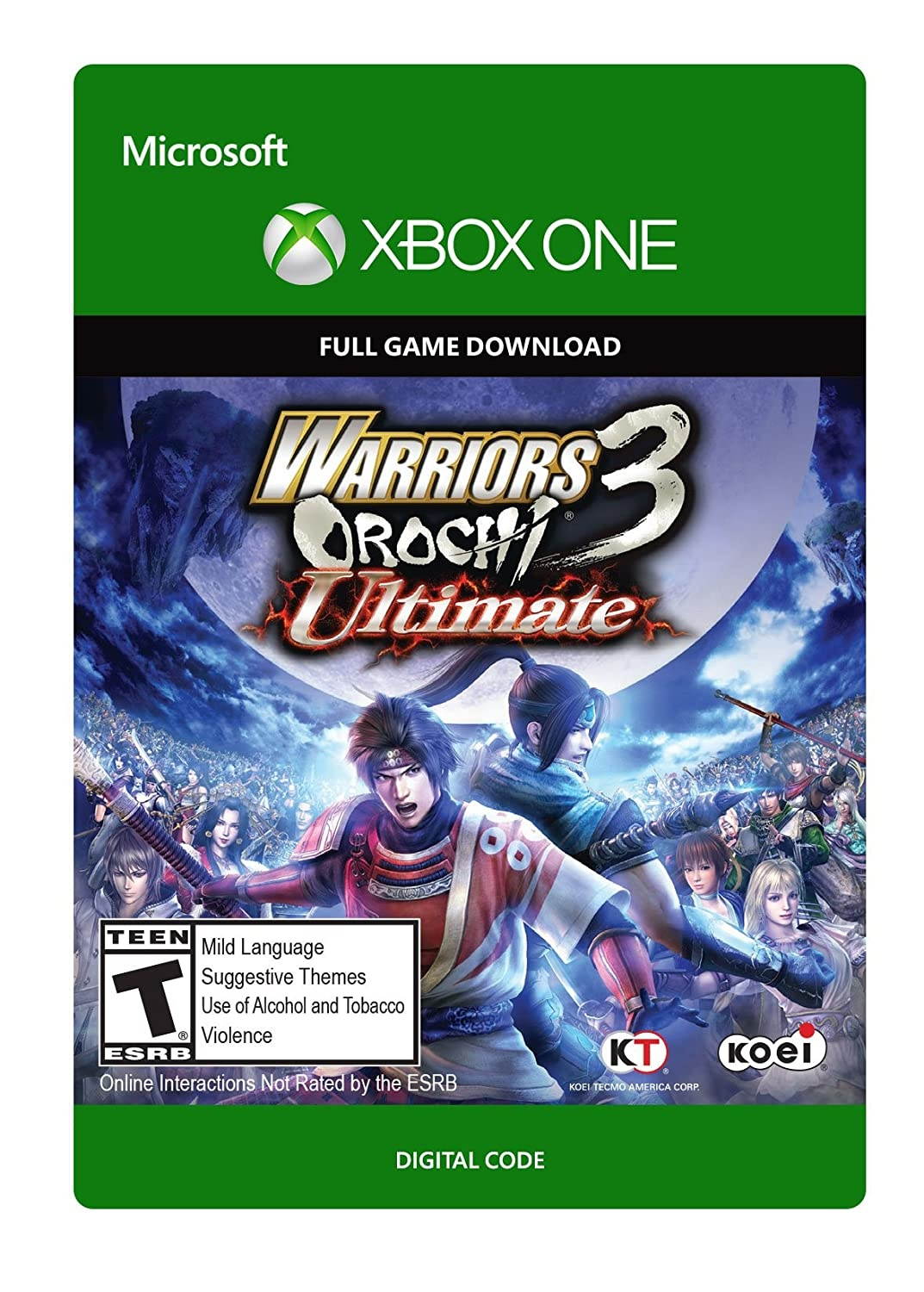 Warriors Orochi 3 Ultimate - Xbox One Digital Code