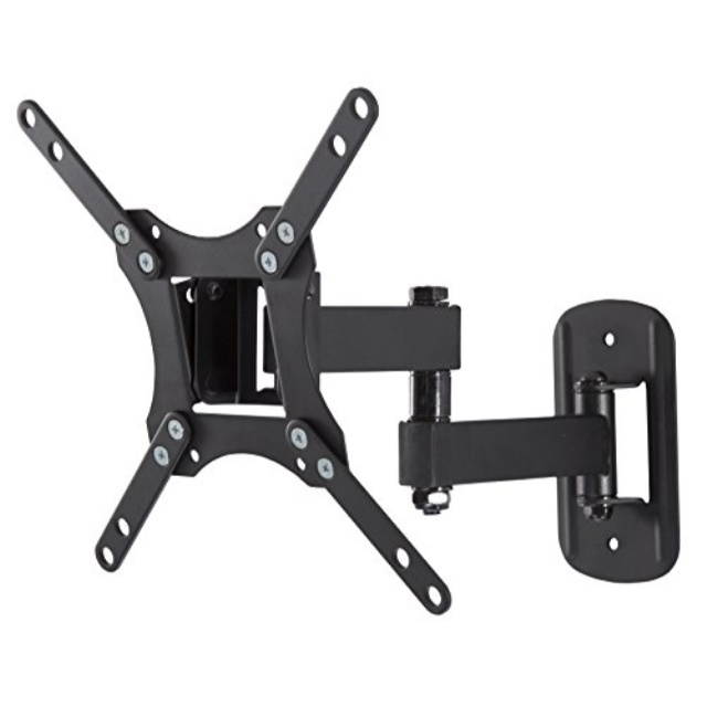swift mount swift240q-ap media component multi-position tv wall mount for tvs up to 39", black