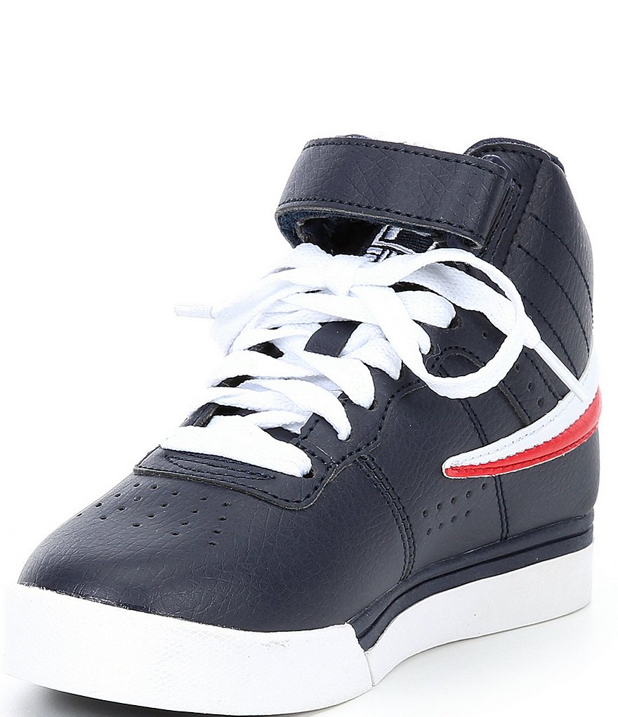 FILA Boys' Vulc 13 Hi Top Lace-Up Sneakers (Youth)