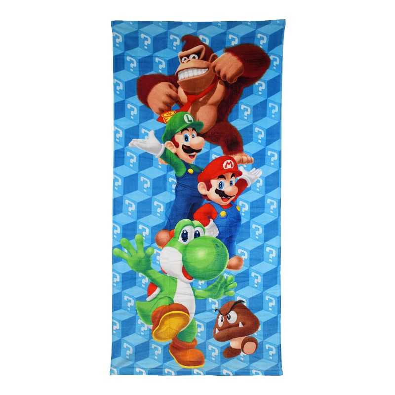 Mario Beach Towel
