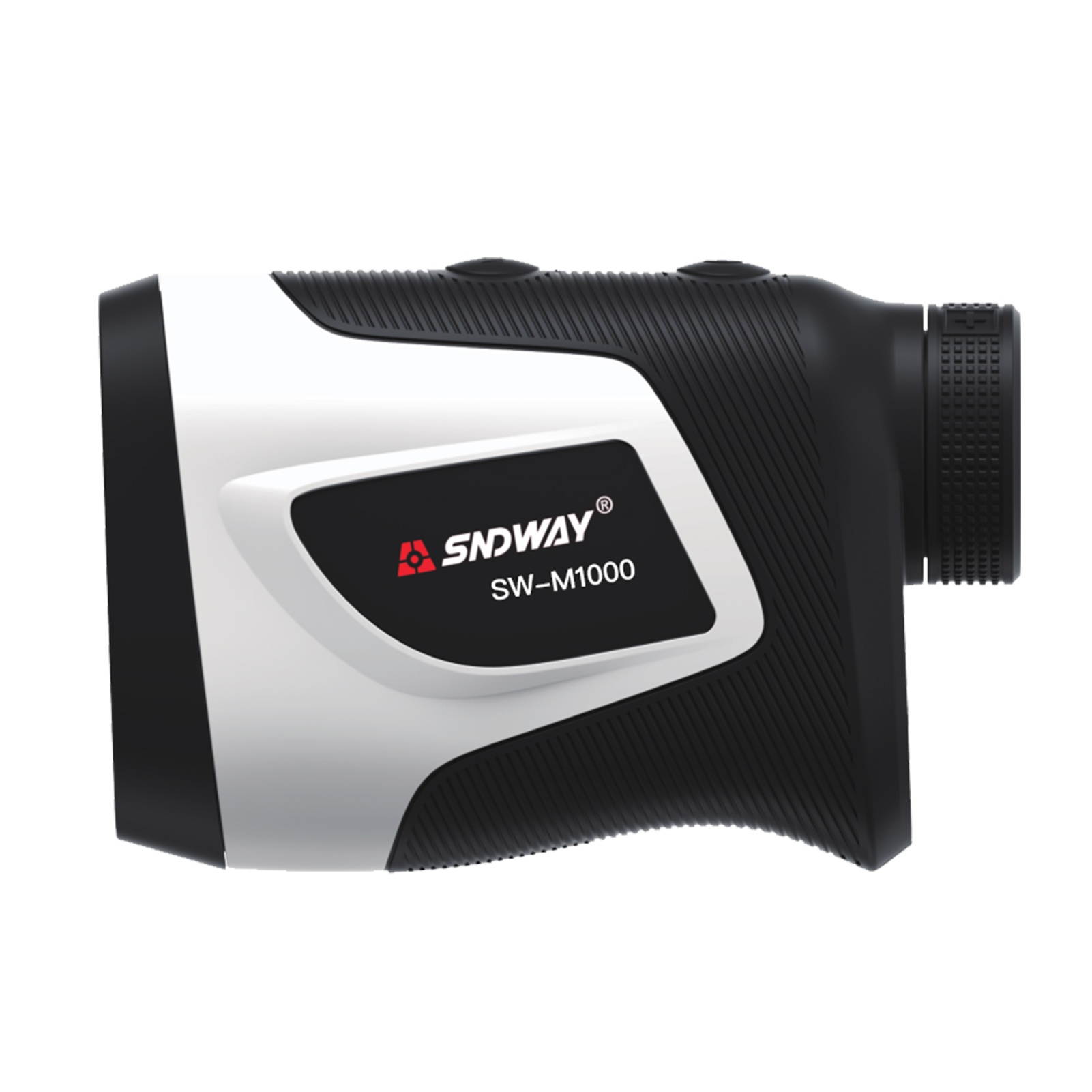 SNDWAY 3~1000M High Precision Laser Distance Meter 6X Magnification Outdoor Digital Golf Telescope Laser Ruler Handheld Golf Rangefinder with Golf Trajectory Compensation Flag Pole Lock Function