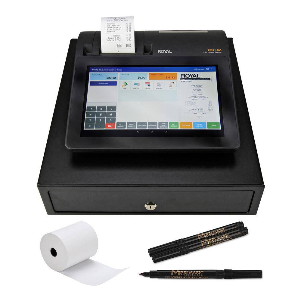 Royal Consumer POS1500 Point of Sale Cash Management System Bundle