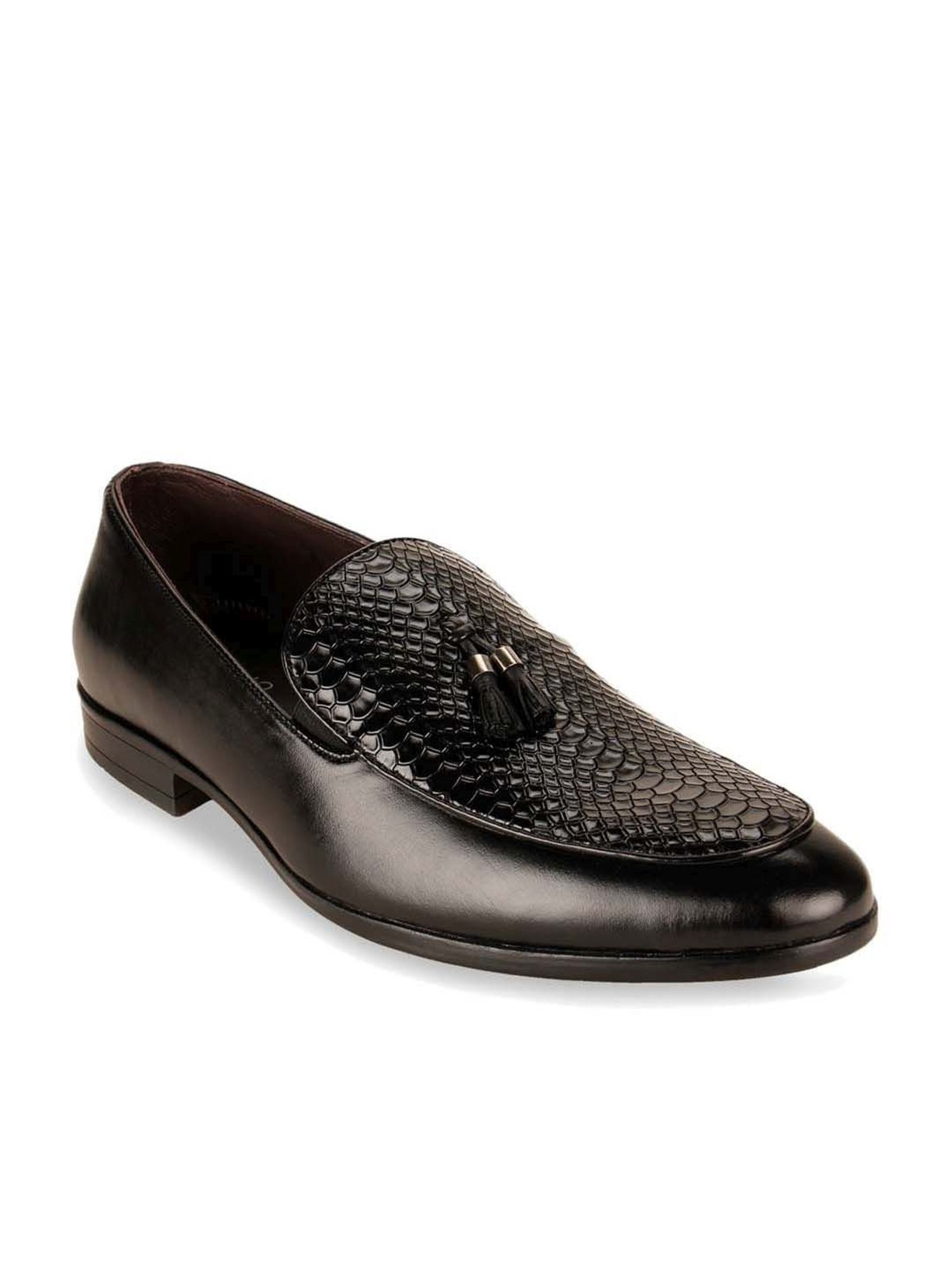 Imperio by Regal Men's Black Formal Moccasins