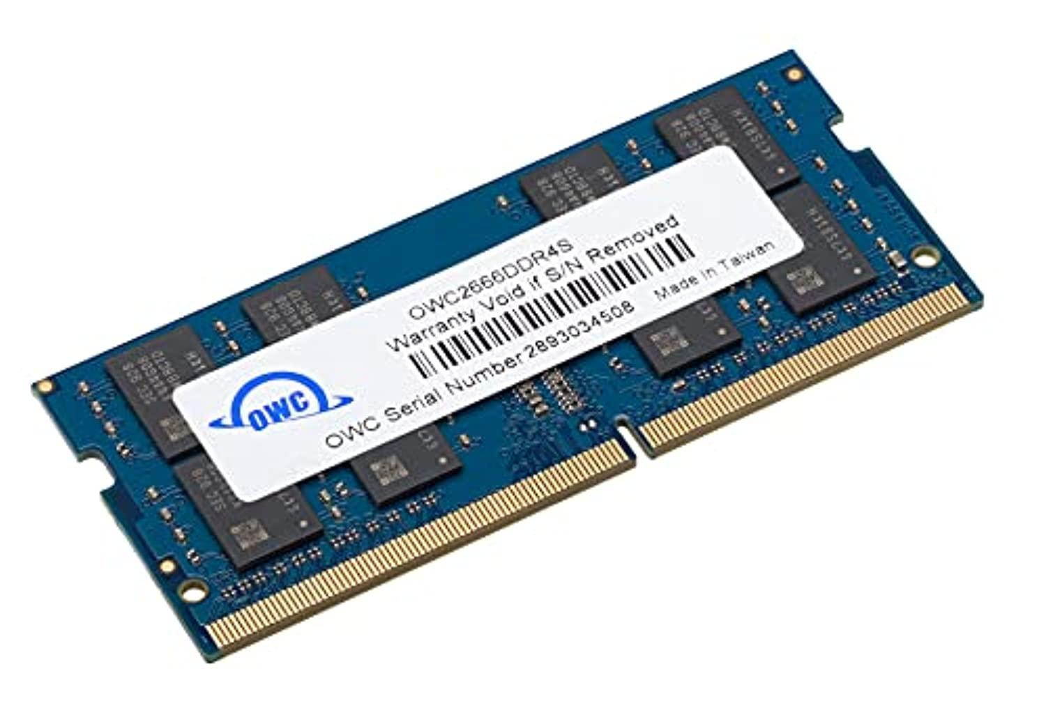 OWC 16.0GB DDR4 PC4-21300 2666MHz SO-DIMM 260 Pin Memory Upgrade For 2019 iMac and 2018 Mac Mini Models and PCs Which Utilize PC4-21300 SO-DIMM. Model OWC2666DDR4S16G