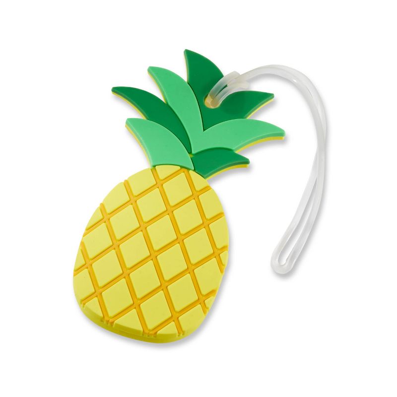 6ct Kate Aspen Pineapple Luggage Tag