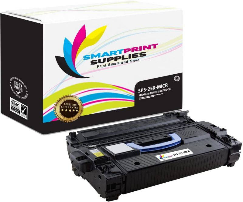 Smart Print Supplies Compatible 25X CF325X MICR Black High Yield Toner Cartridge Replacement for HP Laserjet Enterprise M800 M806 M830 Printers (34,500 Pages)