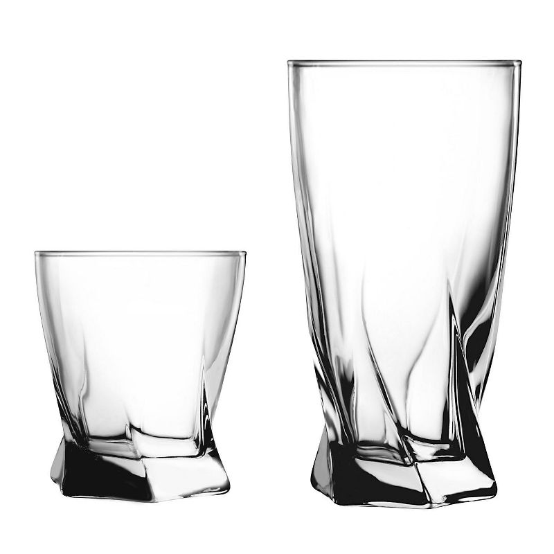 Anchor 16pc Glass Sybil Drinkware Set