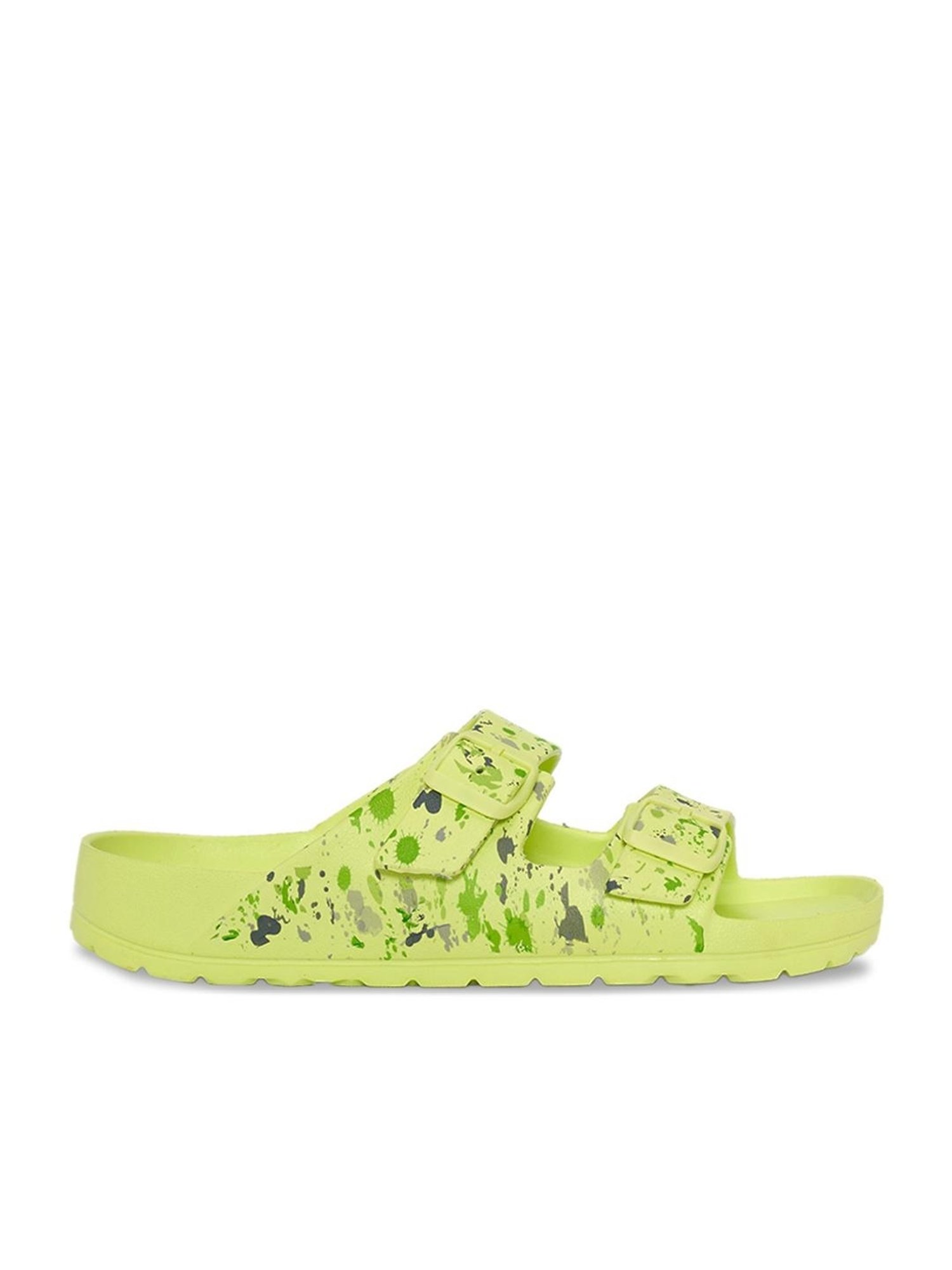 Forever Glam by Pantaloons Women's Lime Casual Sandals