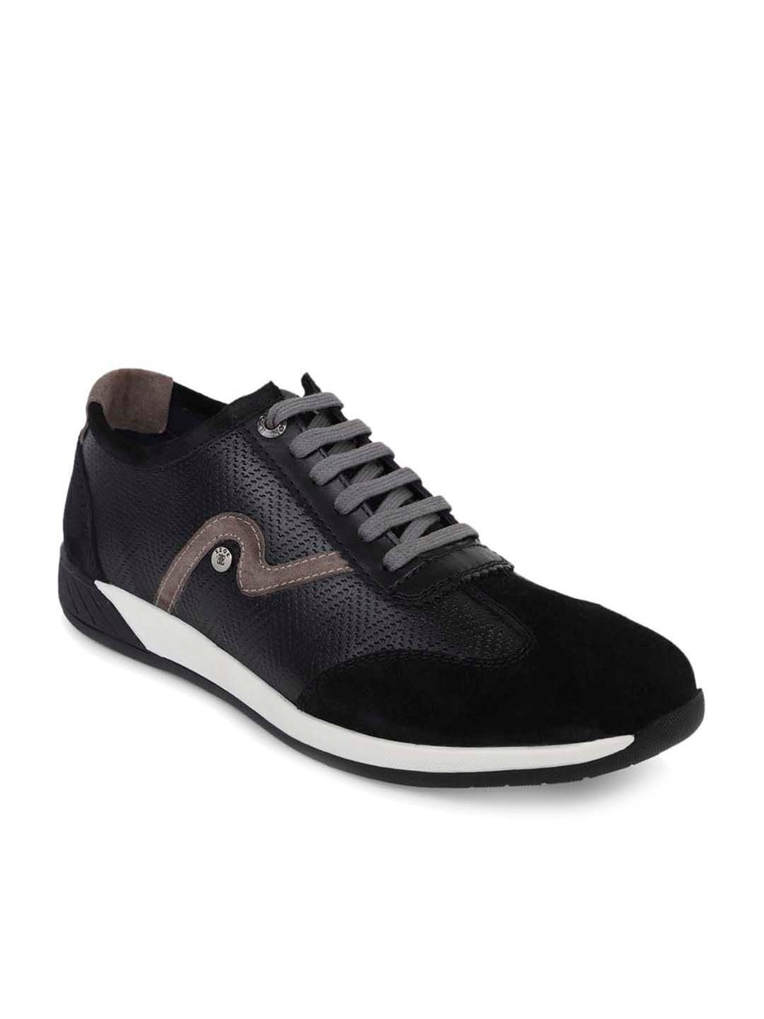 EZOK Men's Black Casual Sneakers