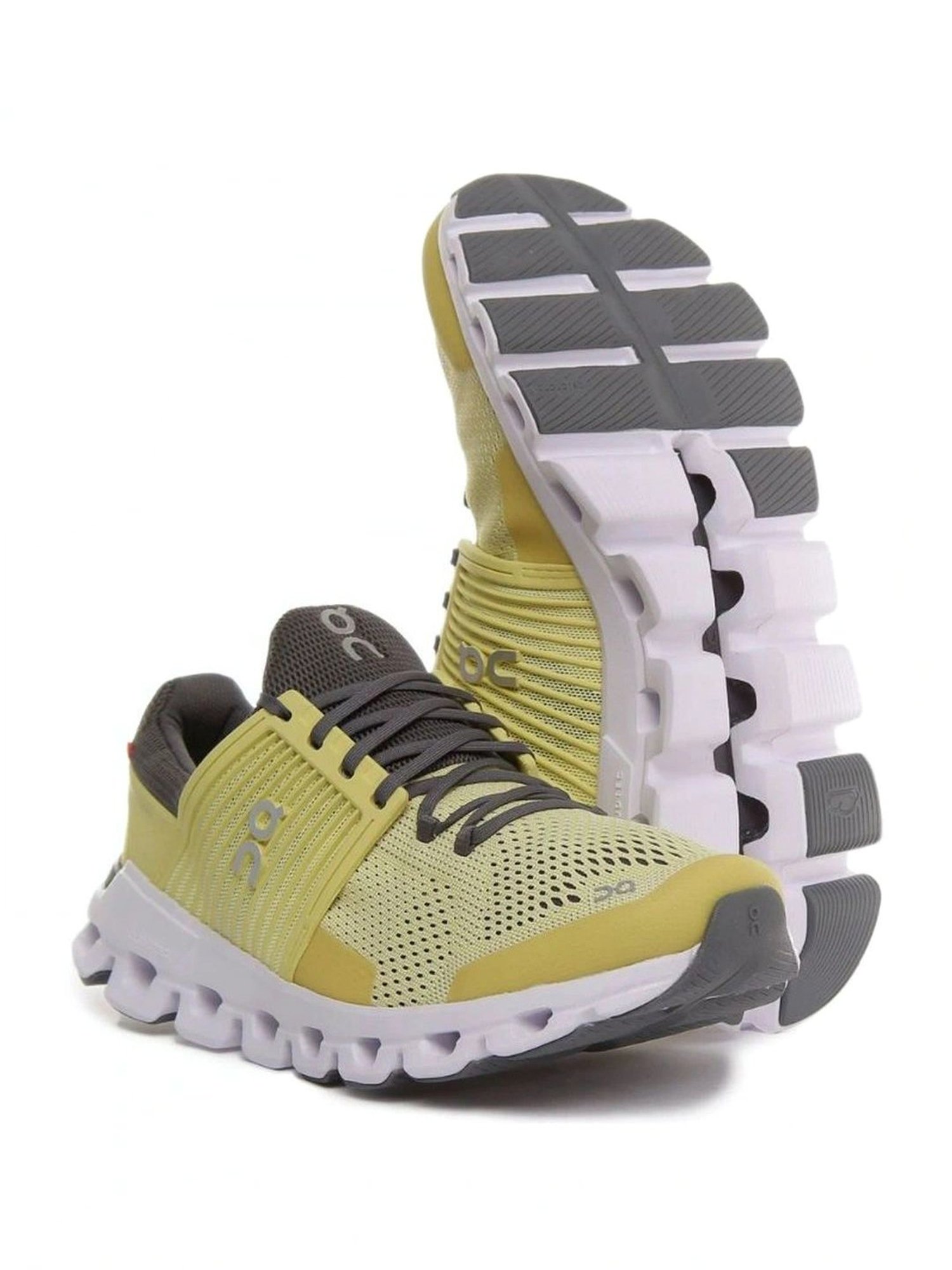 On Men's Cloudswift 1 Limelight & Rock Running Shoes