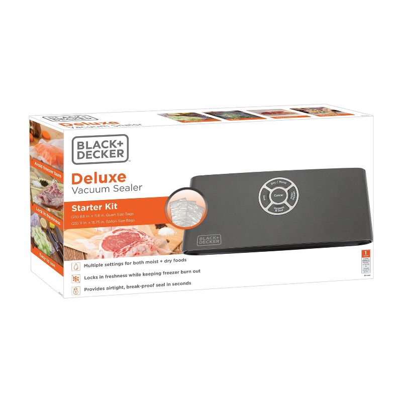 BLACK+DECKER Deluxe Vacuum Sealer - BD3481
