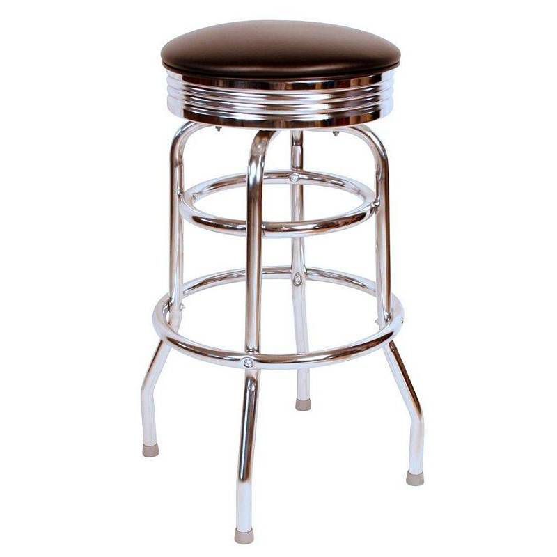 30" Floridian Swivel Barstool Black - Richardson Seating