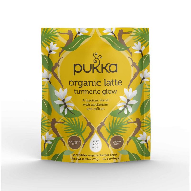 Pukka Turmeric Glow Organic Lattes - 2.65oz