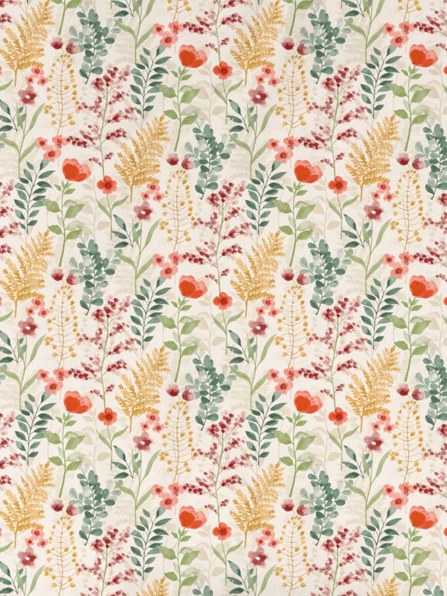 Ddecor Live beautiful Primary Red 144 TC Cotton Queen Bedsheet with 2 Pillow Covers