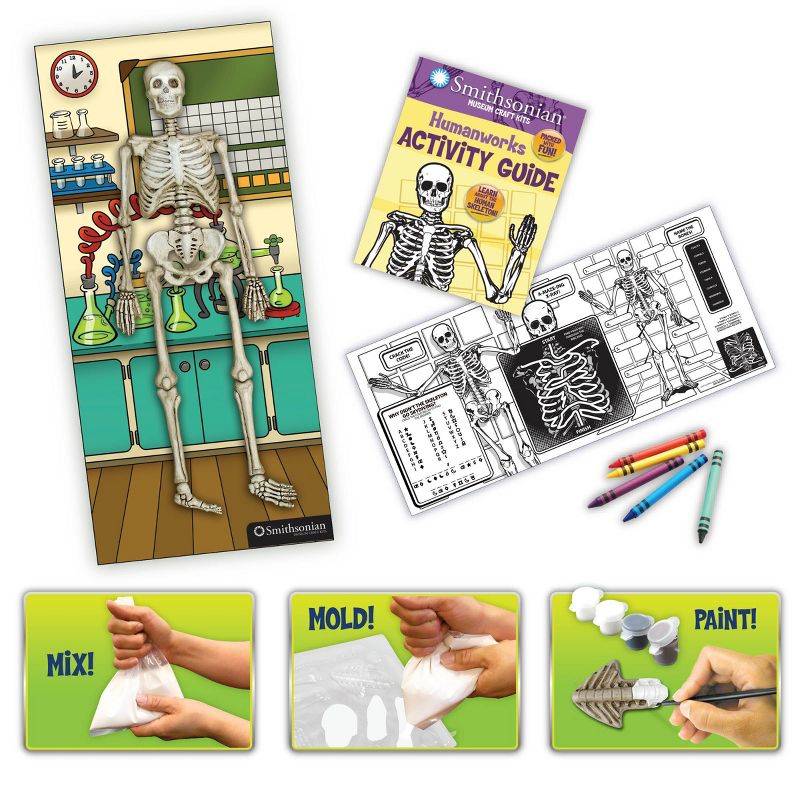 Smithsonian Museum Craft Kit - Skeleton
