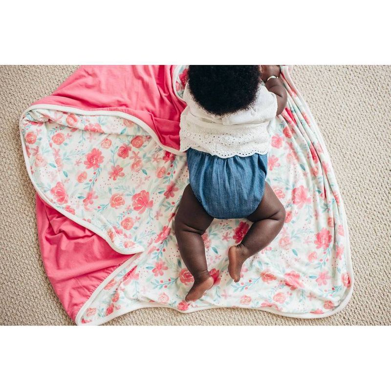 Copper Pearl 3-Layer Baby Quilt - June