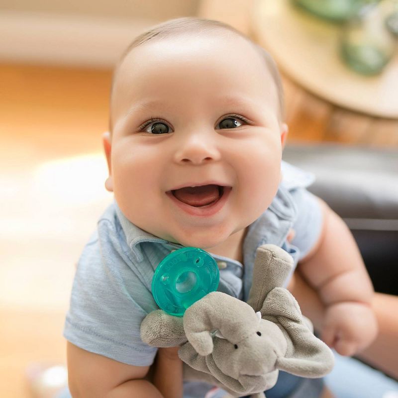 WubbaNub Elephant Pacifier - Gray