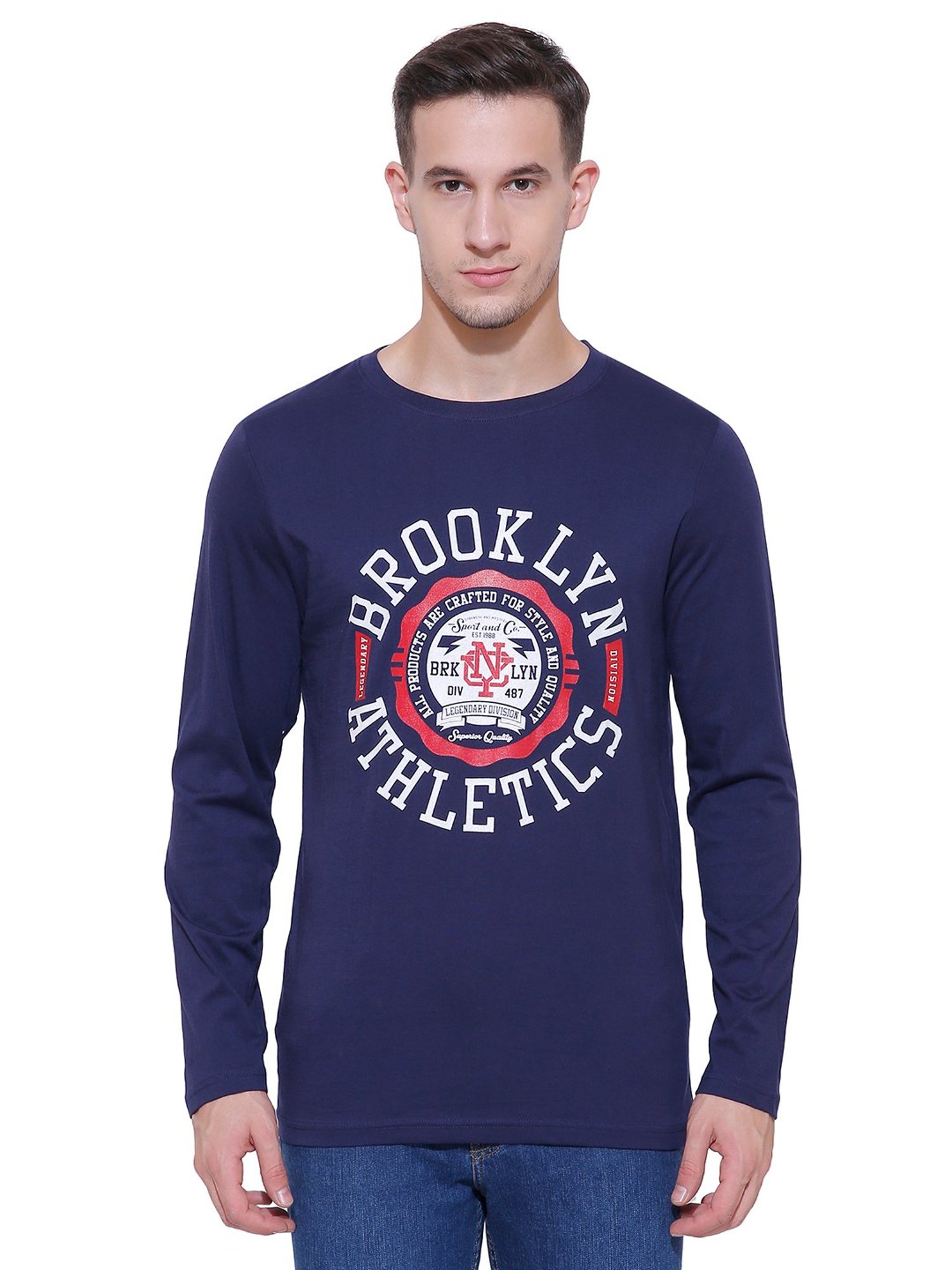 Dyca Navy Crew T-Shirt