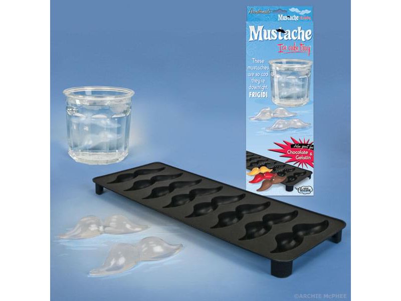 Accoutrements Mustache 8 Slot Ice Cube Tray