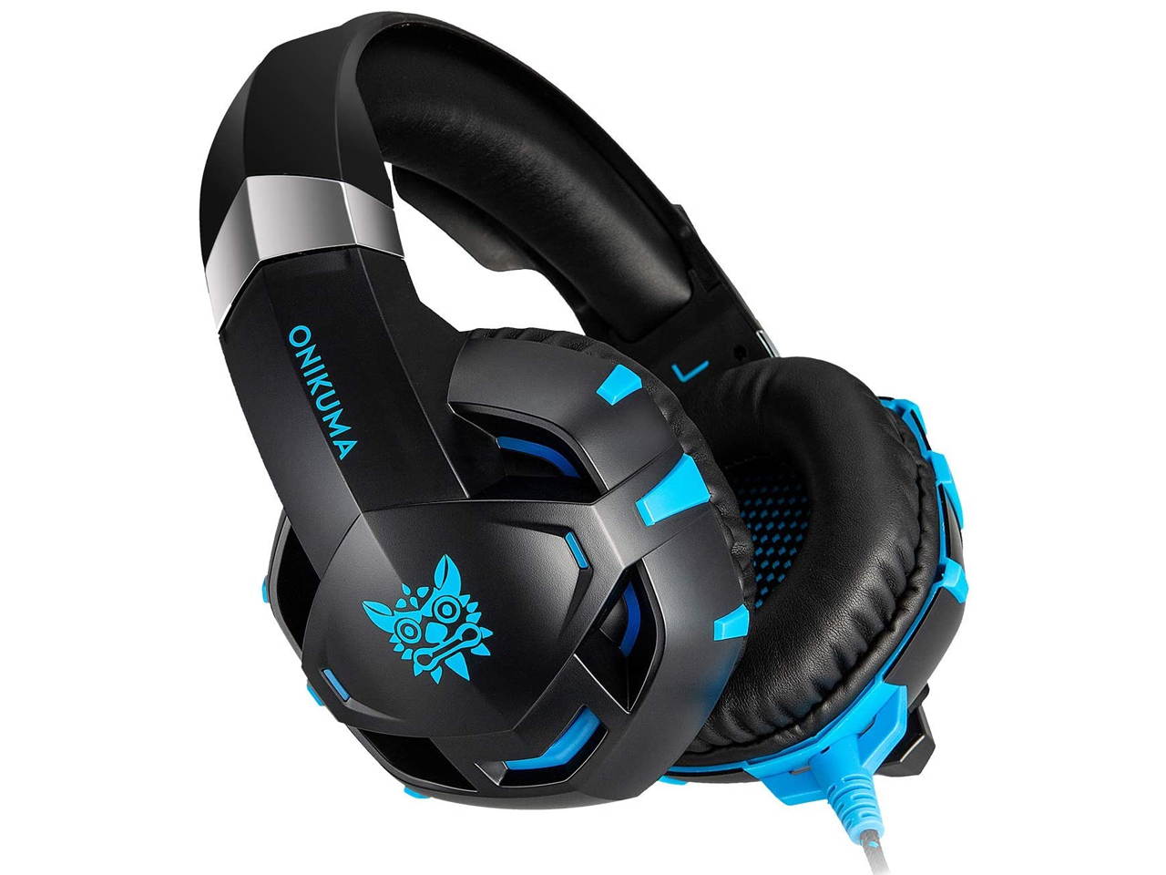 Gaming Headset Xbox One Headset PS4 Headset with Crystal Clear Mic & LED Light, Compatible with PC, PS4, Xbox One Controller