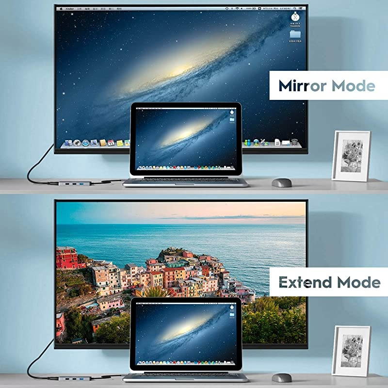 USB C Hub  USBC 31 Type C Adapter with 4K HDMI USB 20 amp USB 30 Ports Compatible with Thunderbolt 3 MacBook Pro XPS 13 Surface Pro 7 Samsung Dex Tab