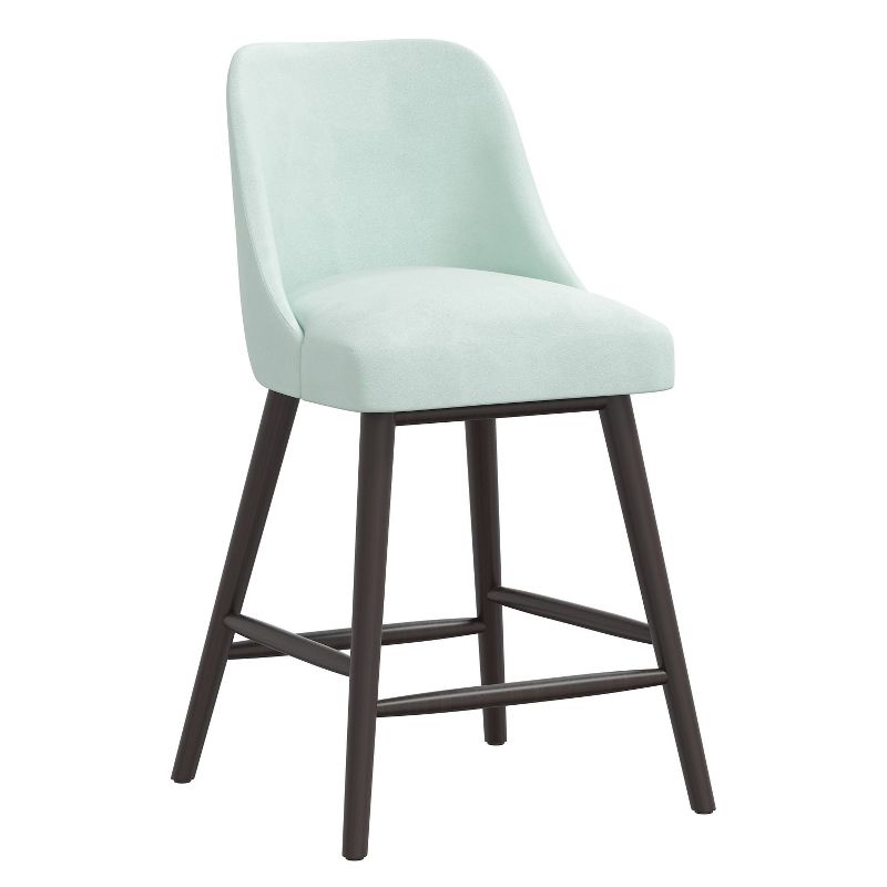 Counter Height Barstool Velvet Pool - Simply Shabby Chic®