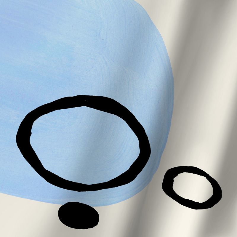 Americanflat Pastel Cow by Ejaaz Haniff 71" x 74" Shower Curtain