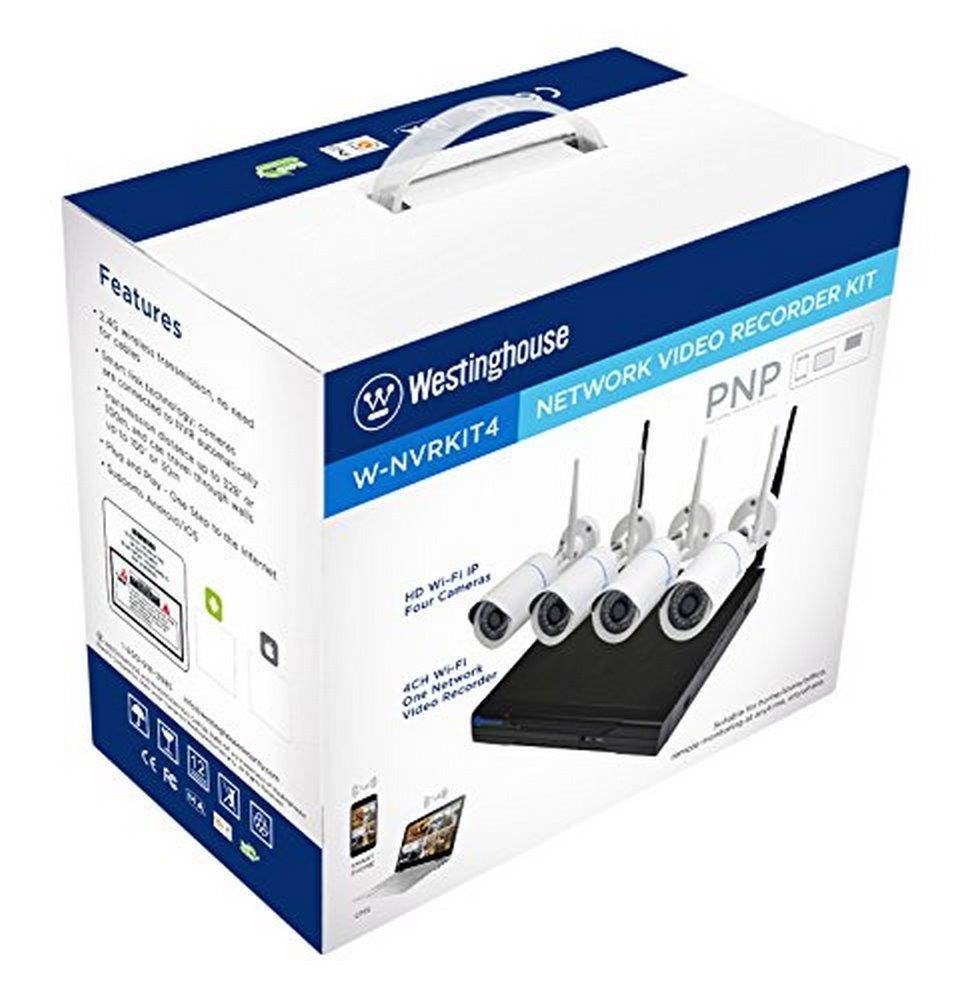 Westinghouse Wireless 4 IP Camera Kit Plug and Play